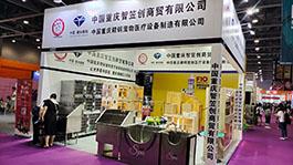 2021重庆精钢宠物医疗设备公司在成都中西部宠物医师大会6号观众参展现场